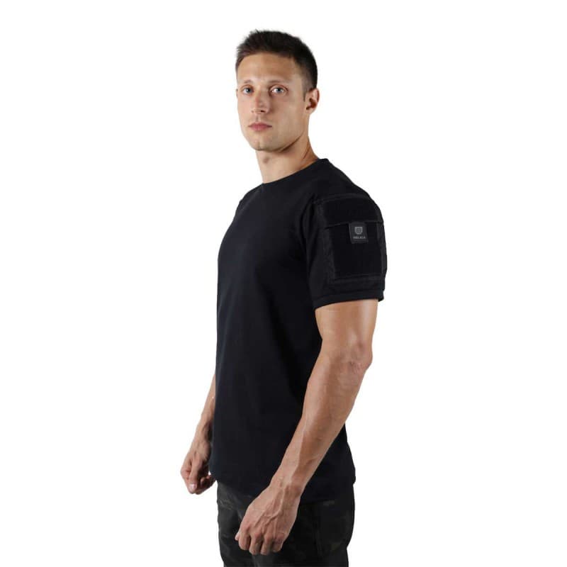 Camiseta Ranger Masculina Militar Tática Bélica Preta