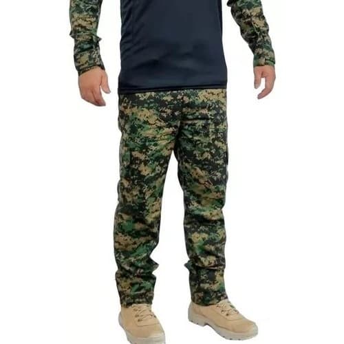 Calça Tática Marpat Camuflado Digital Marpat 6 Bolsos Top