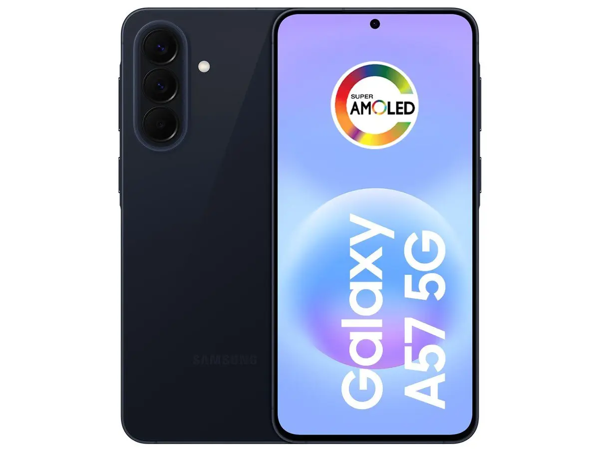Celular Samsung Galaxy A57 128GB 5G 8GB RAM Azul Escuro 6,7" Câm Tripla + Selfie 12MP