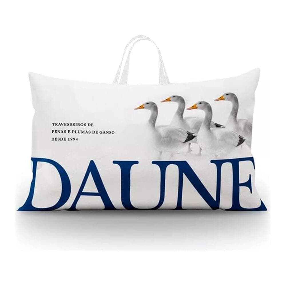 Travesseiro 100% Plumas de Ganso Siberiano - Daune
